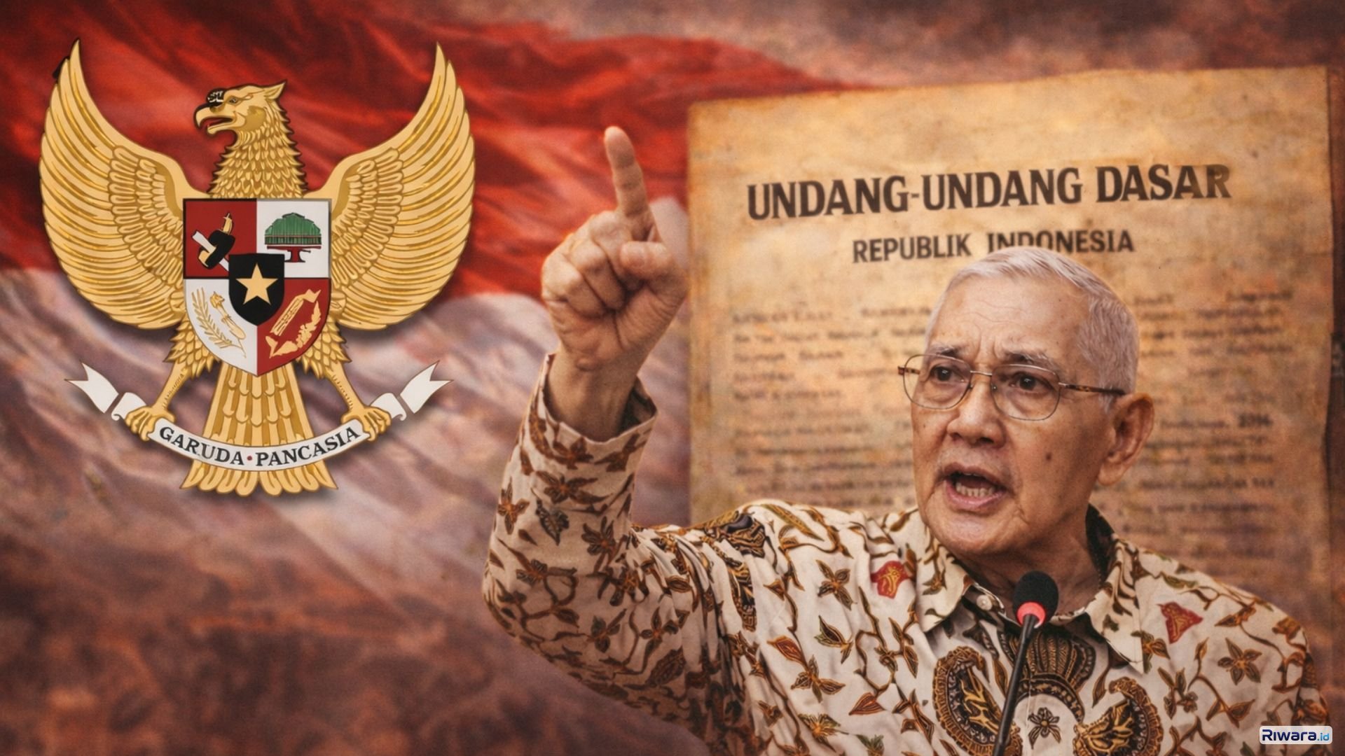 Sebelum Wafat, Try Sutrisno Bongkar Akar Masalah Konstitusi Indonesia